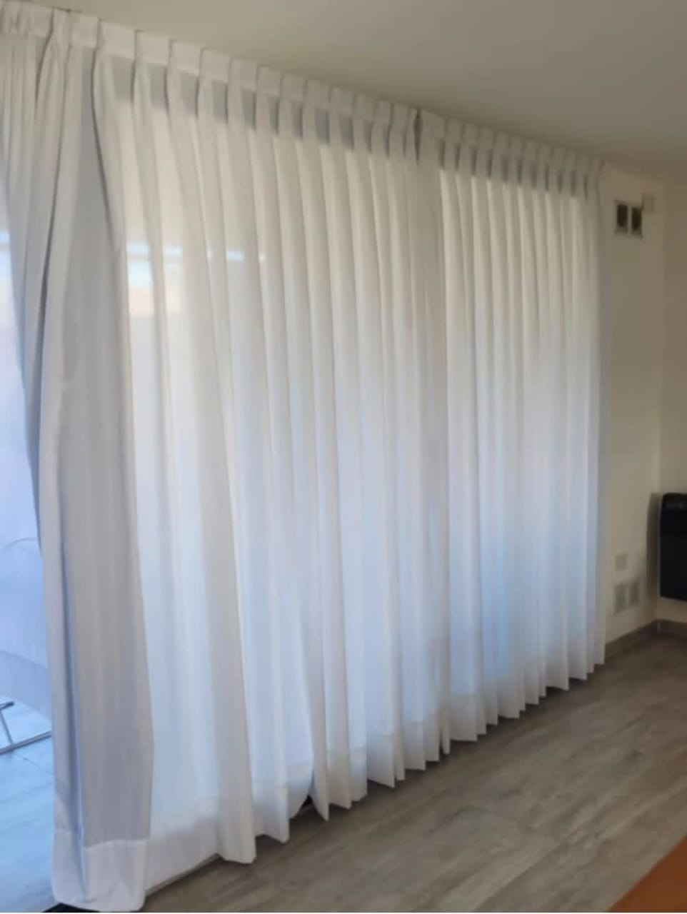 Lavagem profissional de cortinas
